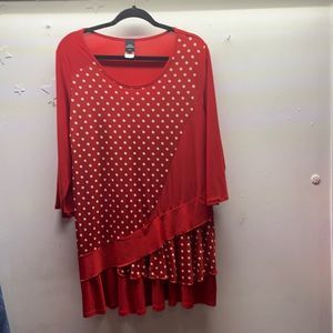 Cozy collection plus size tunic